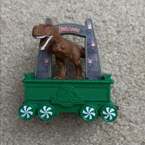 McDonalds Happy Meal Holiday Christmas Train T REX Jurassic Park #7